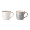 Denby - Studio Grey 2 Piece Ridged Mug Set 10 Denby - Studio Grey 2 Piece Ridged Mug Set -Dartington Sale Store 426040616 studio grey 2pc mug set 56880 max size 2000px rgb
