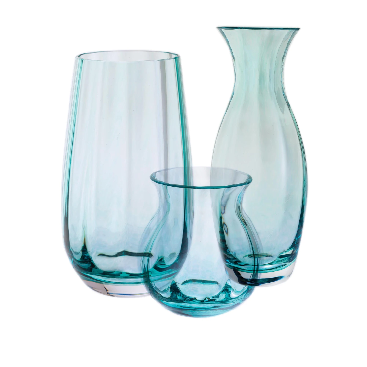Artisan Dewdrop Teal Vase 2 Artisan Dewdrop Teal Vase - Image 2