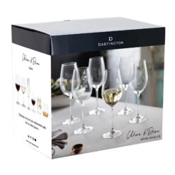 Wine & Dine White Wine, Set Of 6 7 Wine & Dine White Wine, Set Of 6 -Dartington Sale Store box 6 white wine co wine dine 1