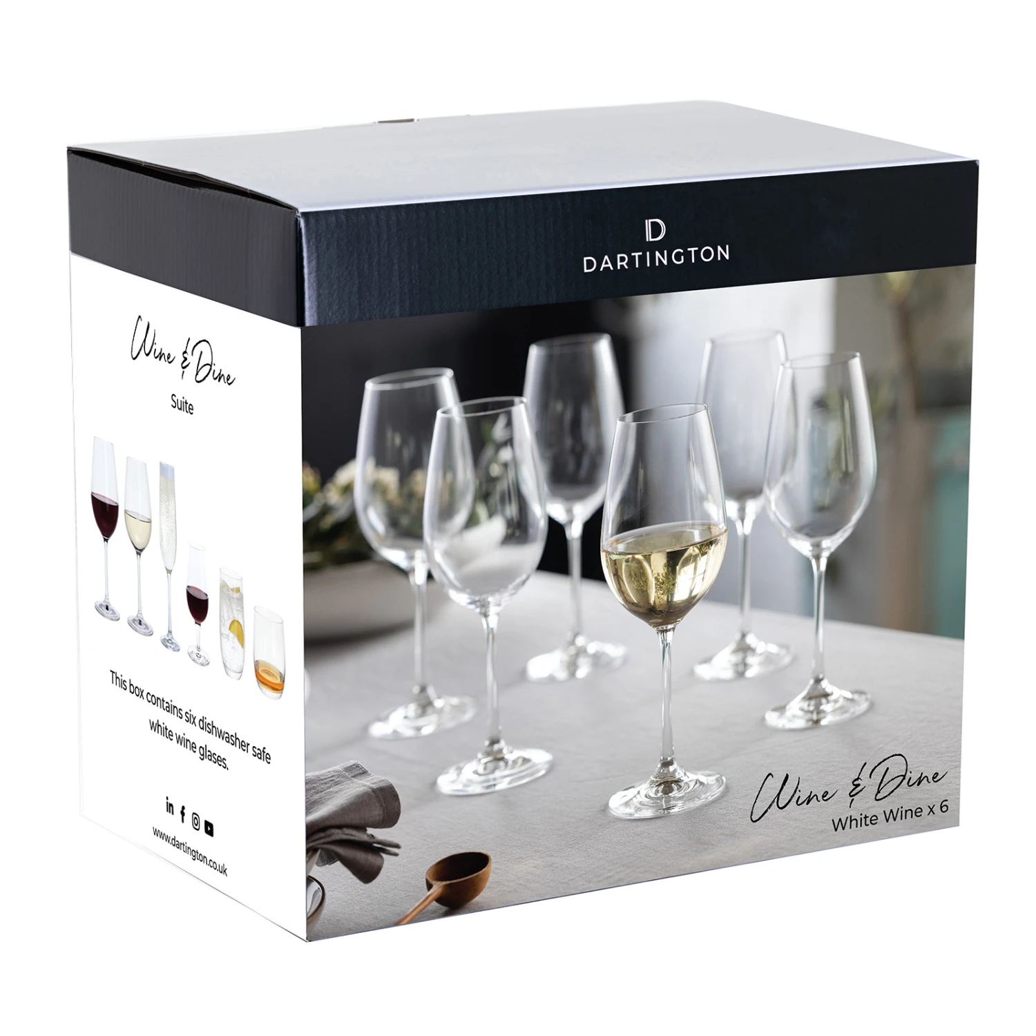 Wine & Dine White Wine, Set Of 6 4 Wine & Dine White Wine, Set Of 6 - Image 4