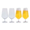 Cheers! Beer Glass, Set Of 4 3 Cheers! Beer Glass, Set Of 4 -Dartington Sale Store dr3286 8 4pk cheers beer co group new size
