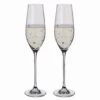 Glitz Champagne Flute, Set Of 2 -Dartington Sale Store flute liquid pair