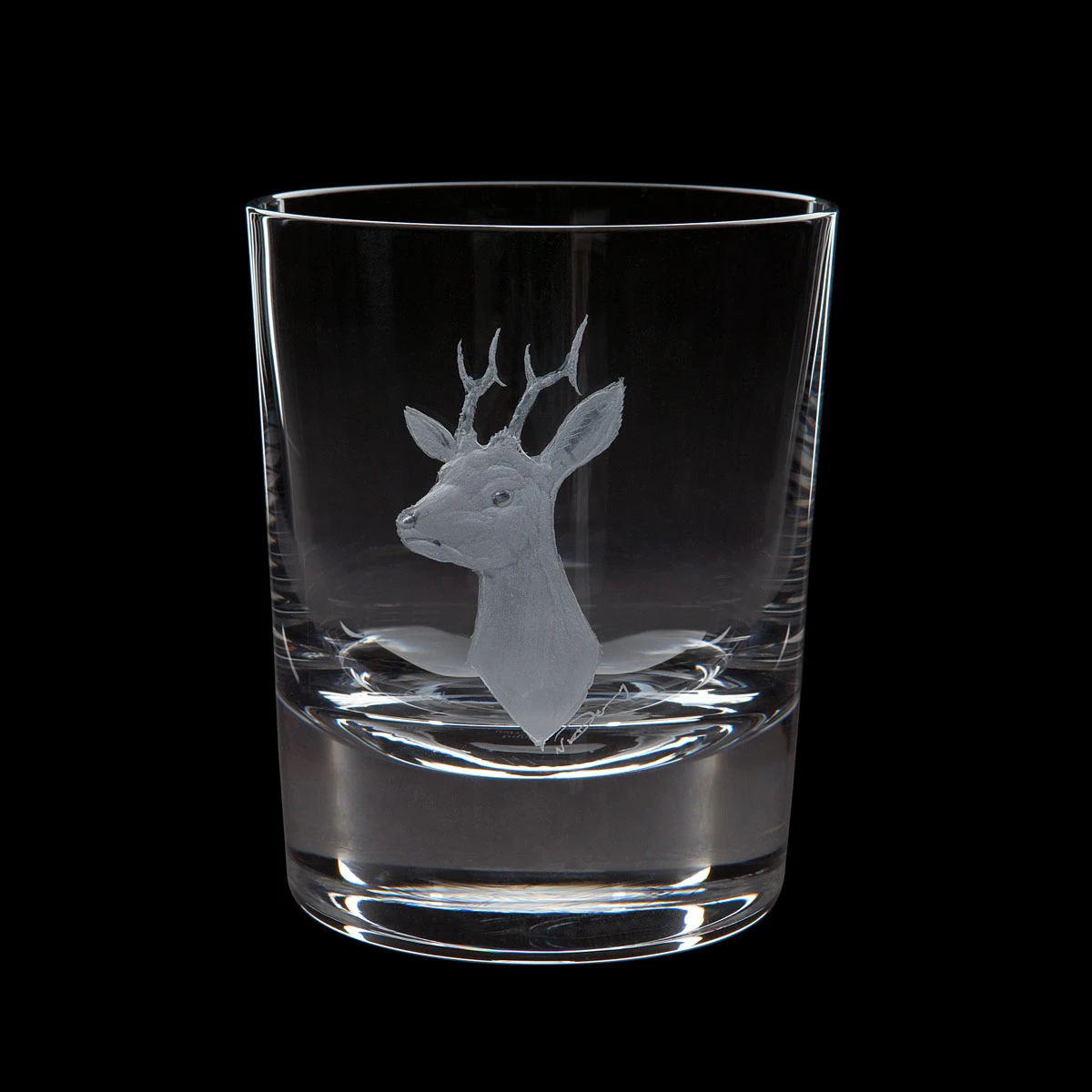 Hand Engraved Game Roebuck Tumbler 1 Hand Engraved Game Roebuck Tumbler