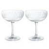 Limelight - Mitre Champagne Saucer, Set Of 2 -Dartington Sale Store llm3474 3 p limelight cutout mitre coupe empty co