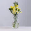 Marguerite Tall Vase Clear -Dartington Sale Store marguerite tall clear square