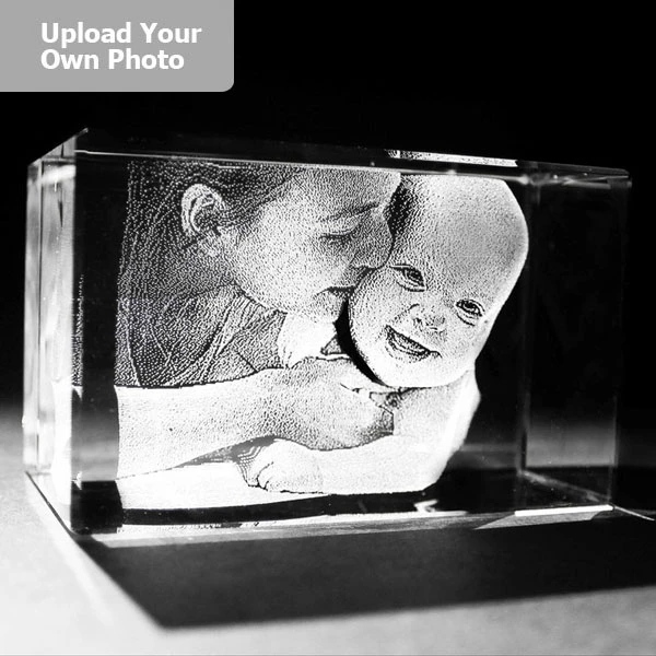 Medium Laser Photo Gift Block - Rectangle (Free Text Engraving Available) 2 Medium Laser Photo Gift Block - Rectangle (Free Text Engraving Available) - Image 2