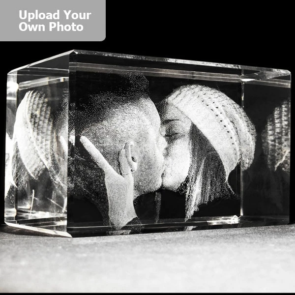 Medium Laser Photo Gift Block - Rectangle (Free Text Engraving Available) 3 Medium Laser Photo Gift Block - Rectangle (Free Text Engraving Available) - Image 3