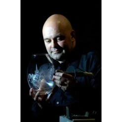 Clown Fish - Small Vase Ed: 25 -Dartington Sale Store nick engraving 7