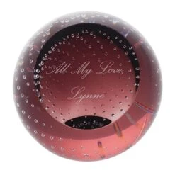 Personalised Heather/Brown Paperweight 5 Personalised Heather/Brown Paperweight -Dartington Sale Store pb73 paperweights heather co 2 personalised 1 1