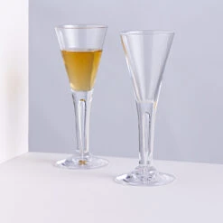 Sharon Sherry Glass Pair