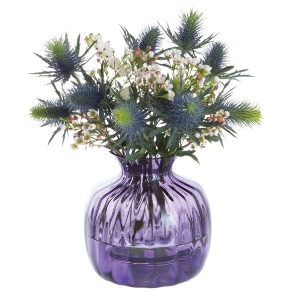 Cushion Small Vase Amethyst 1 Cushion Small Vase Amethyst