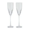 Flux Cut Crystal Flute, Set Of 2 -Dartington Sale Store st1396 5 flux p lr