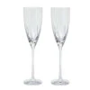 Swish Cut Crystal Flute, Set Of 2 -Dartington Sale Store st1396 5 swish p lr