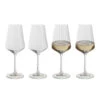 Cheers! Optic White Wine, Set Of 4 -Dartington Sale Store st3599 2 o 4pk cheers optic white co 4pk