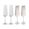 Cheers! Optic Champagne Flute, Set Of 4 -Dartington Sale Store st3599 4 o 4pk cheers optic flute group co