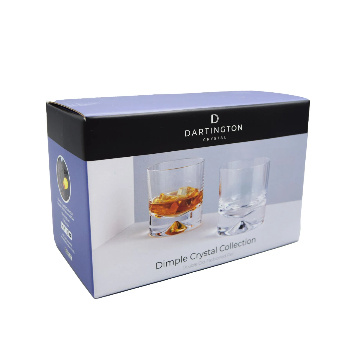 Dimple Double Old Fashioned Whisky Glass, Set Of 2 6 Dimple Double Old Fashioned Whisky Glass, Set Of 2 - Image 6