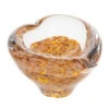 Mini Heart Bowl Gold -Dartington Sale Store u09117 mini heart bowl gold co new