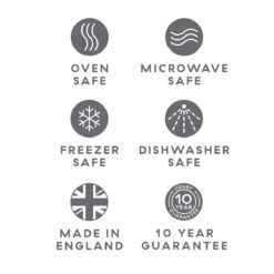 Denby - Kiln Blue Medium Organic Dish -Dartington Sale Store usps with made in england union jack 6