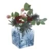 Marguerite Square Vase Ink Blue -Dartington Sale Store va3423 ib marguerite square ink blue co 1