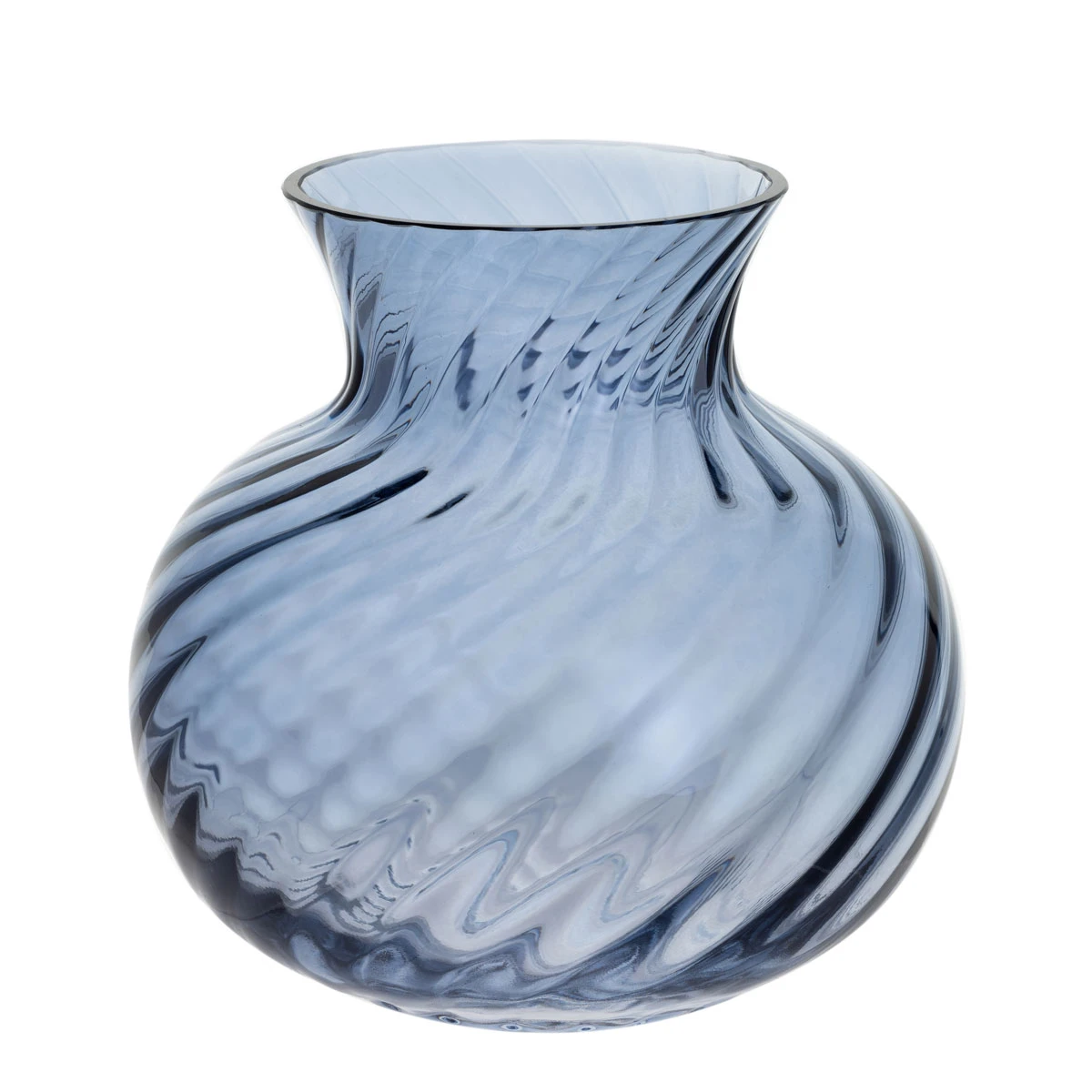 Smith Medium Vase Dusk Blue 2 Smith Medium Vase Dusk Blue - Image 2