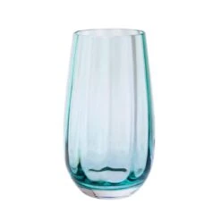 Artisan Dewdrop Teal Vase