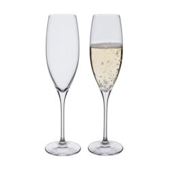 Wine Master Flute Champagne Glass, Set Of 2
